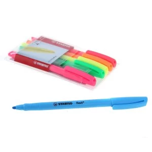 image of Stabilo Flash Highlighters - Set of 6