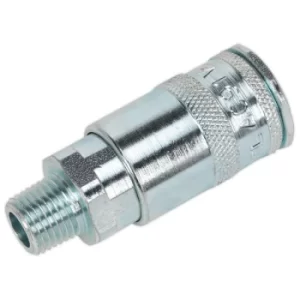 Image of Sealey ACP16 Coupling Body Male 1/4"bspt Pack of 5