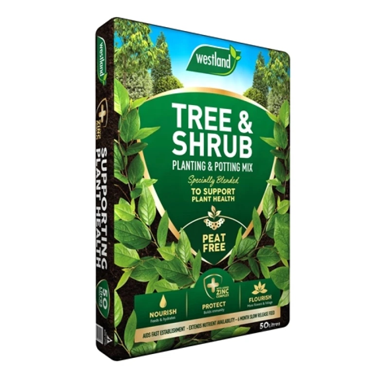 Image of Westland Tree & Shrub Planting Peat Free Mix 50L