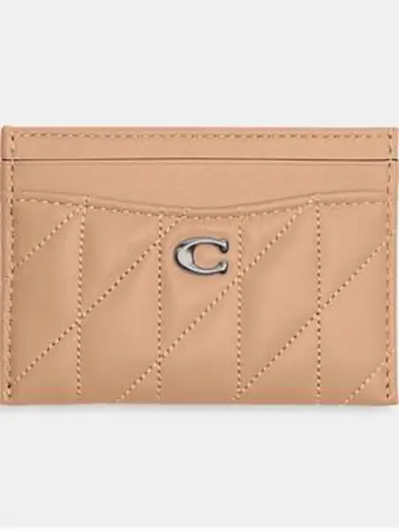 image of Coach Quilted Pillow Leather Essential Card Case