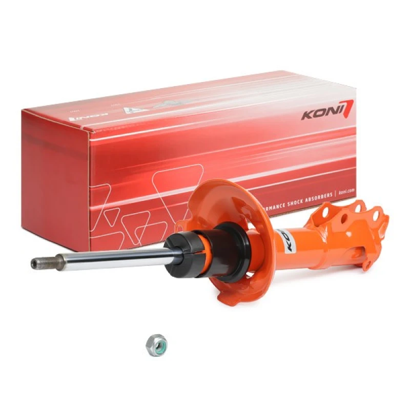 Image of KONI 8750-1008 Shock absorber STRT Gas Pressure, Twin-Tube, Suspension Strut, Top pin Shock Absorber (854)