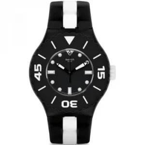 Image of Unisex Swatch B And W Deep Watch