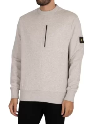 Image of Relaxed Pocket Sweatshirt