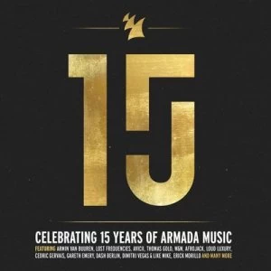 Image of 15 Celebrating 15 Years of Armada Music by Various Artists CD Album
