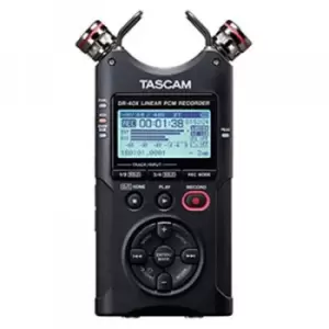 image of Tascam DR-40X Portable 4-Track Audio Recorder