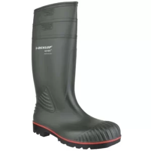 Image of Acifort Heavy Duty Full Safety Wellington Green Size 11