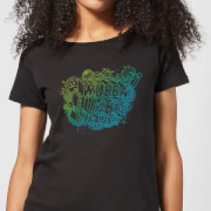 Image of Rick and Morty Wubba Lubba Dub Dub Womens T-Shirt - Black