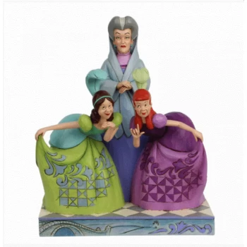 image of Lady Tremaine & Anastasia and Drizella Disney Traditions Figurine