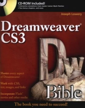 Image of Dreamweaver Cs3 Bible by Joseph W. Lowery Paperback