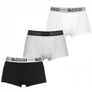 Image of Sloggi 3 Pack Hipsters - W/G/B-M013