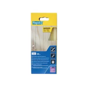 Image of 5001421 Wood Glue Sticks 12 x 190mm (Pack 48) RPD5001421 - Rapid