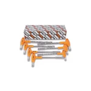 Image of Beta Tools 941 /S7 7pc Hex/Bi-Hex Socket Wrench Set High Torque Handle 009410170