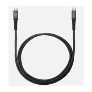 image of Mobilis 001342 USB cable 1m USB C Black