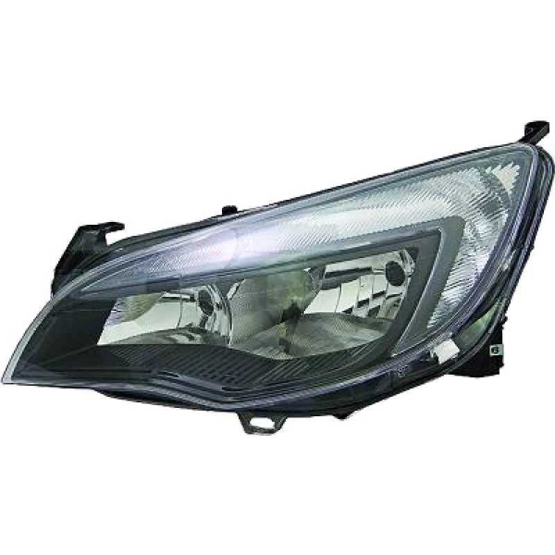 Image of DIEDERICHS 1807983 Headlights H7/H7, with electric motor, Left Headlight (259)