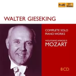 image of Walter Gieseking Complete Solo Piano Works by Wolfgang Amadeus Mozart CD Album