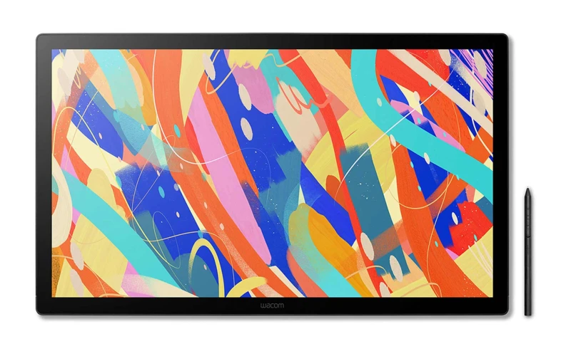 Image of Wacom Cintiq 24 graphic tablet Black 5080 lpi 527 x 296mm USB