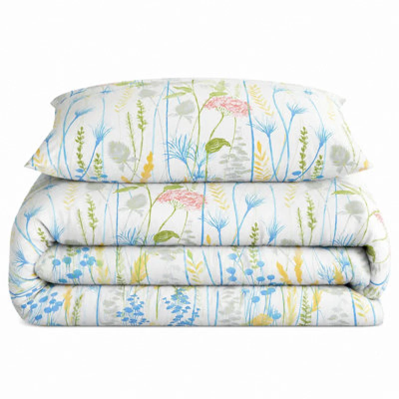 Image of Sweet Dreams Florelle Multi Bloomfield Wild Meadow Duvet Cover And Pillowcase Set Super King