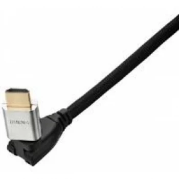 image of Ross (2m) High Performance Angled and Adjustable HDMI Cable Black