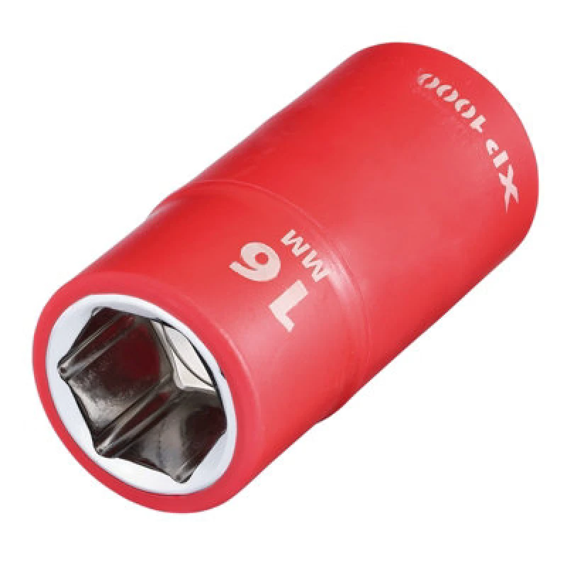 Image of Draper XP1000 1/2" Drive VDE Insulated Hexagon Socket 17809 Drive: 1/2"