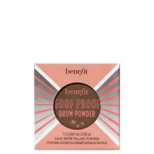 benefit Goof Proof Easy Brow Filling Powder 1.9g (Various Shades) - 3.75 Warm Medium Brown