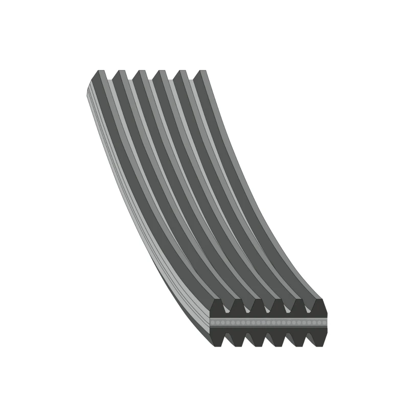 Image of FEBI BILSTEIN 34460 V-ribbed belt EPDM (ethylene propylene diene Monomer (M-class) rubber) V-Ribbed Belts (305)