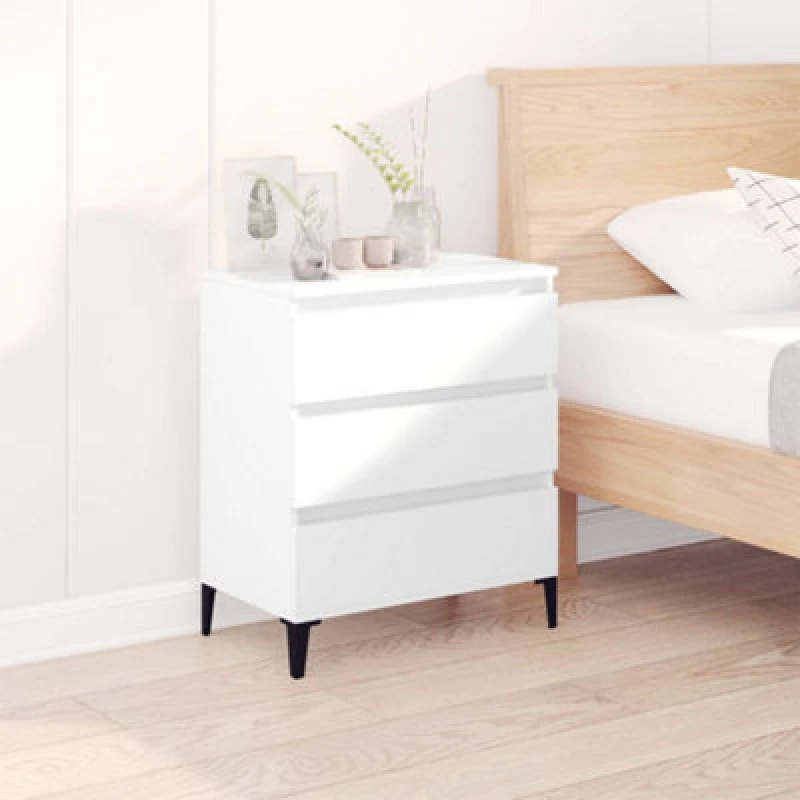 Image of VIDAXL Sideboard White 60x35x70cm Engineered Wood Vidaxl 8720845693602