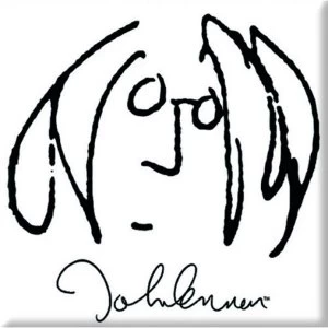 image of John Lennon - Self Portrait Fridge Magnet