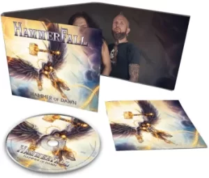 image of Hammerfall Hammer of dawn CD multicolor