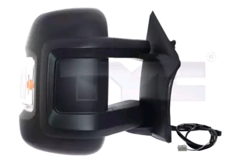 Image of TYC 309-0153 Wing mirror Right, Mid-sized mirror arm Outside Mirror (50)