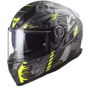 Image of LS2 Ff811 Vector Ii Techbot M.Titan.H-V Yell. Full Face Helmet 2XL