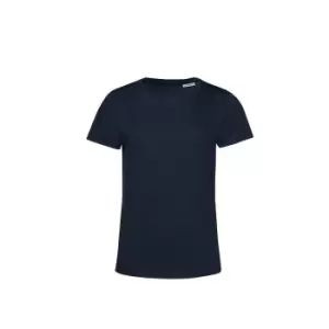 Image of B&C Womens/Ladies E150 Organic Short-Sleeved T-Shirt (3XL) (Navy)