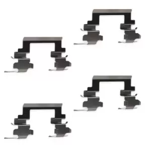 Image of QUICK BRAKE Accessory Kit, disc brake pads 109-1236 PEUGEOT,CITROEN,MITSUBISHI,4008 SUV,C4 AIRCROSS,ASX (GA_W_),Outlander II SUV (CW_W)