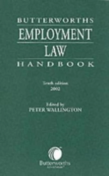 Image of Butterworths Employment Law Handbook by Peter Wallington Paperback