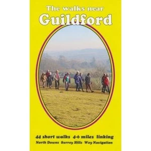 Image of The walks near Guildford North Downs Surrey Hills Wey Navigation Paperback / softback 2018