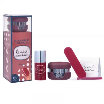 image of Le Mini Macaron Gel Manicure Kit - Cassis