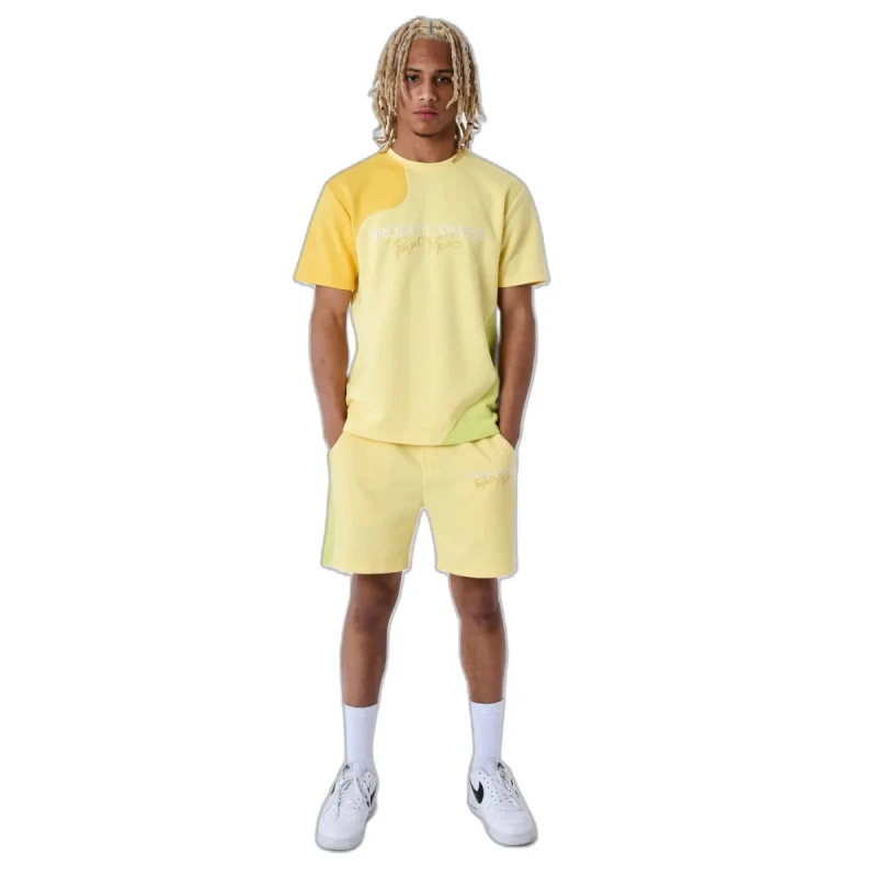 Image of Project X Paris Short Project X Paris Jaune Male S 2340002_YW2