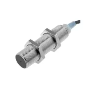 Image of Proximity Sensor, Inductive, Brass-nickel, Short Body, M18, Shielded, 8MM, DC, 3-Wire, PNP-NO, 2M Prewired