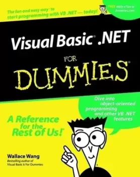 Image of Visual BasicNET for dummies by Wally Wang