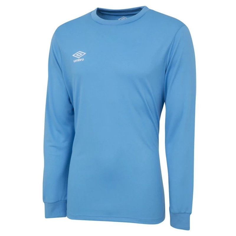 Image of Umbro Umbro Men Club Long-Sleeved Jersey in Blue Size: Small Blue S Male 5063107688682
