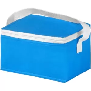 Image of Spectrum 6 Can Cooler Bag (20 x 15 x 12 cm) (Process Blue) - Bullet