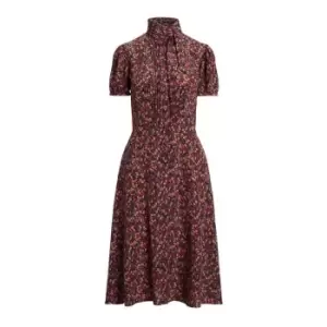 Image of Lauren by Ralph Lauren LRL Zachari Dress - Red