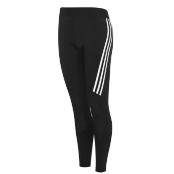 Image of adidas Alphaskin 3-Stripes Leggings Womens - Black