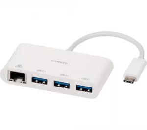 image of VIVANCO 45388 4-port USB Type-C Connection Hub