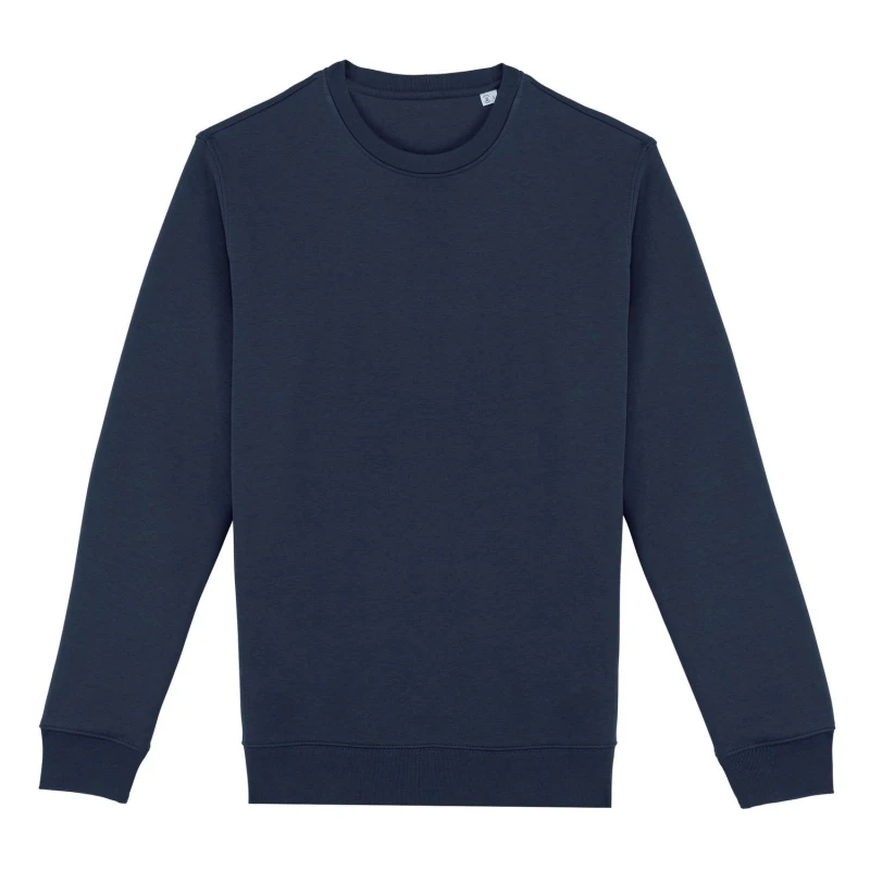 Image of Native Spirit Mens Crew Neck Sweatshirt in Navy Size: XS Navy Male XS