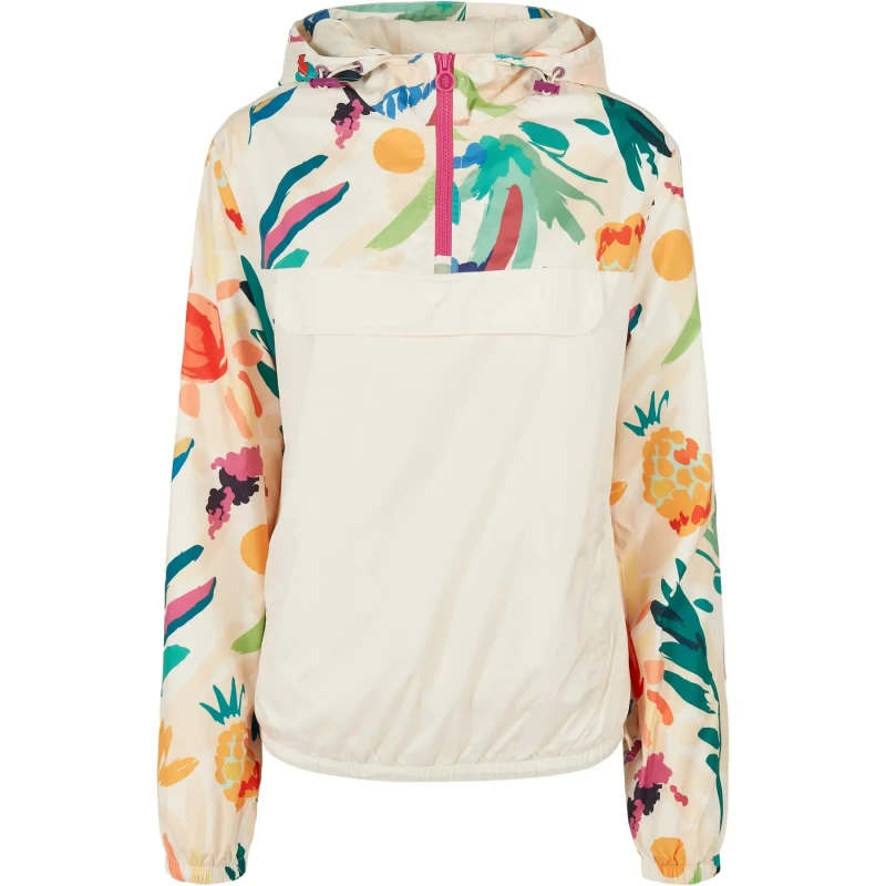 Image of Urban Classics Womens waterproof jacket Urban Classics Mixed Beige Female S
