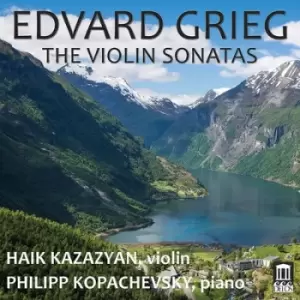 image of Edvard Grieg The Violin Sonatas by Edvard Grieg CD Album