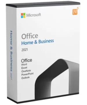 Image of Microsoft Office 2021 Home and Business Lifetime 1 User