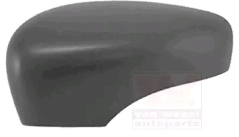 Image of VAN WEZEL 4373841 Cover, outside mirror * HAGUS * Left, black, Rough Cover,outside mirror (23)