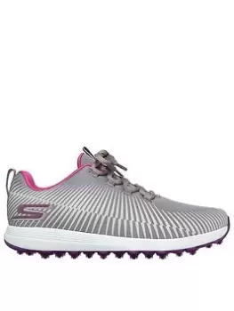 Image of Skechers Go Golf Max Swing Trainers, Grey, Size 5, Women