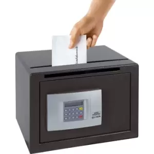 Image of Burg-Wachter Point-Safe Electronic Safe with Slot 20.5L in Grey Steel